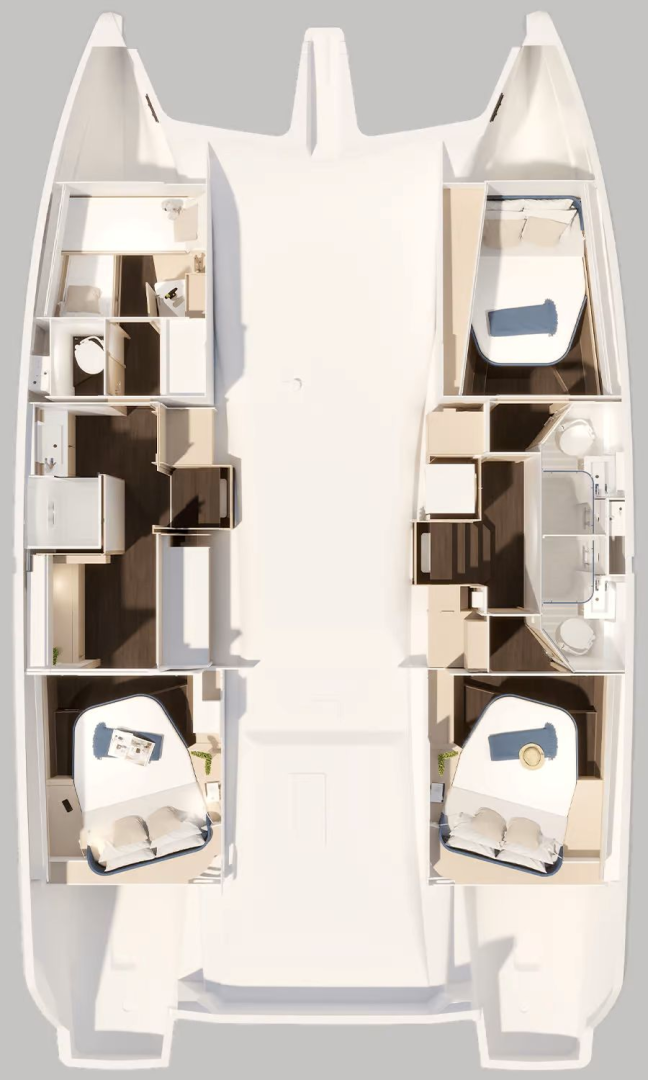 Noleggio barche Fountaine Pajot Fountaine Pajot FP 44 Maestro - 3 cab. a Road Town su Samboat