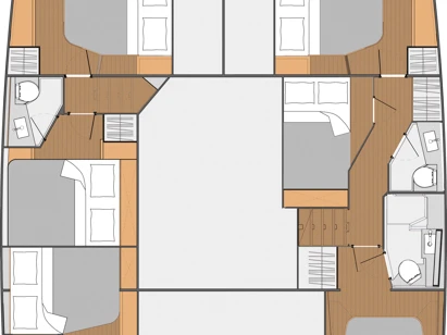 Noleggiare una Fountaine Pajot Saba 50 a Eden Island