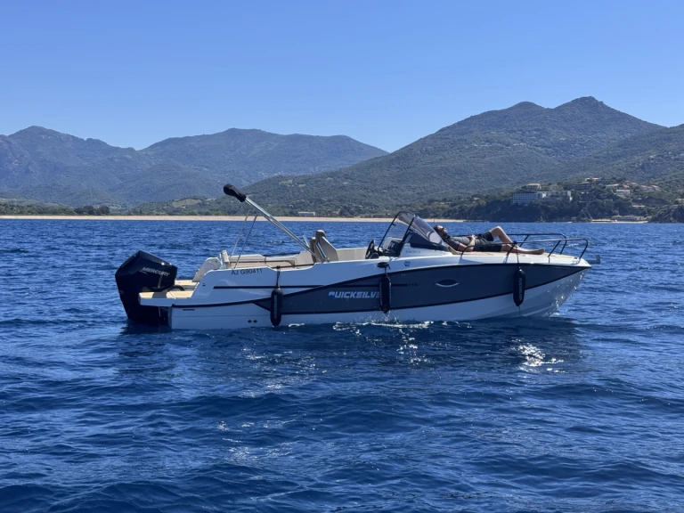 Noleggio Barca a motore con o senza skipper Quicksilver a Propriano