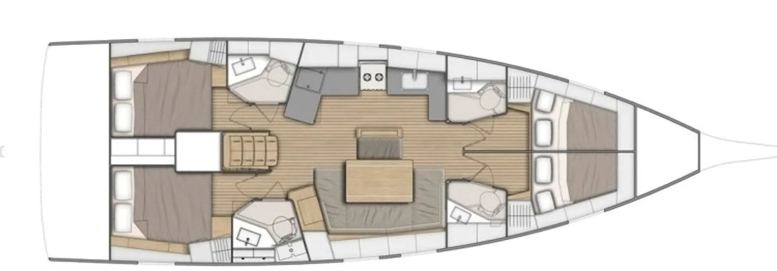 Noleggio Barca a vela a Göcek – Bénéteau Oceanis 46.1