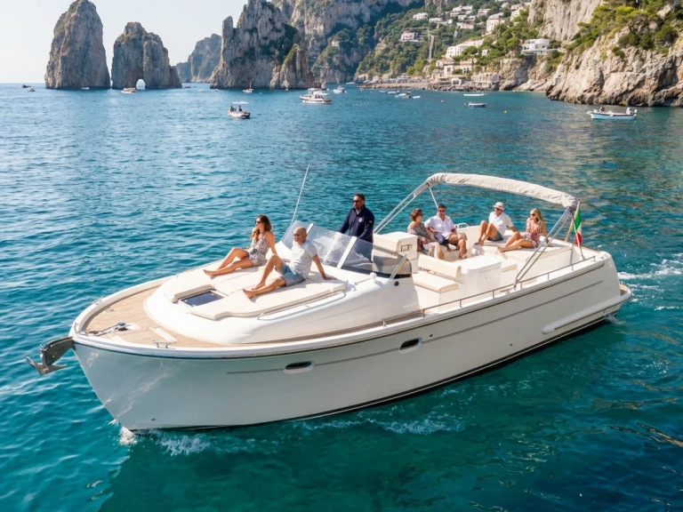 Barca a motore a noleggio a Positano al miglior prezzo