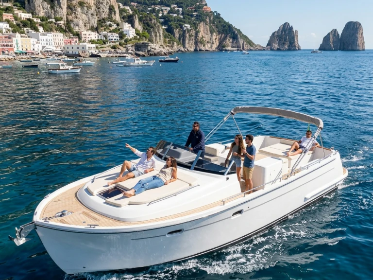 Noleggiare una Allure 38 a Positano