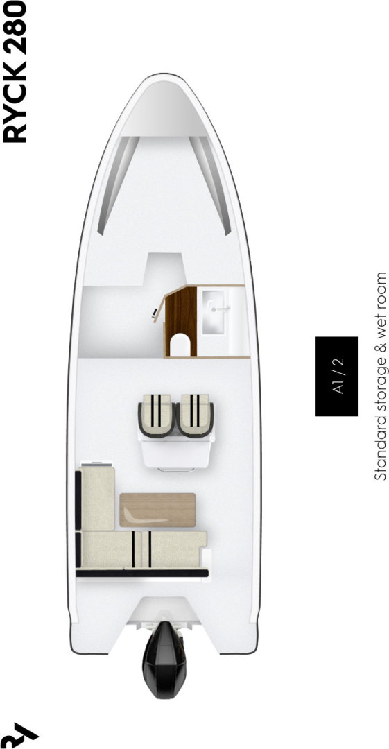 Noleggio Barca a motore a Trogir – Ryck Yachts RYCK 280