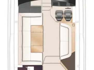 Noleggio barche Podstrana economico Princess 55 F