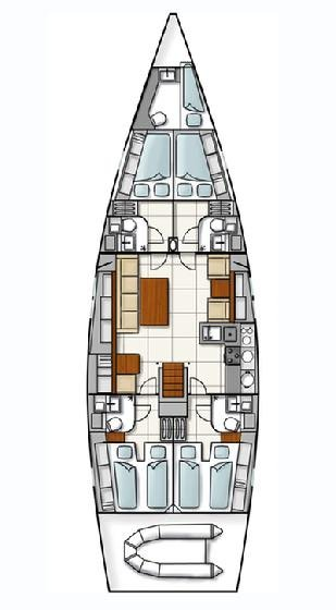 Noleggio a Salamína – Hanse Hanse 540 E su SamBoat