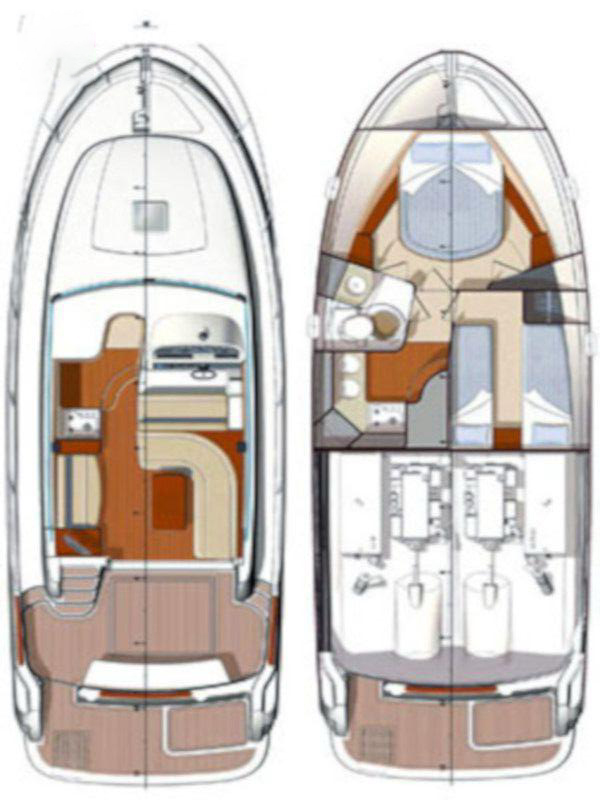 Noleggio Yacht di lusso Jeanneau con patente nautica
