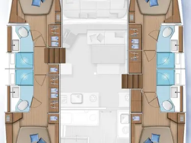 Noleggio barche Il Pireo economico Lagoon 46