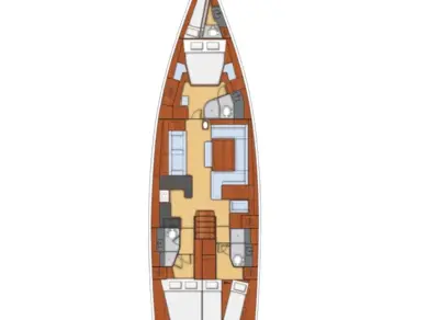 Noleggio Barca a vela Bénéteau con patente nautica