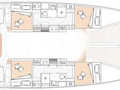 Noleggio Catamarano con o senza skipper Excess a Rodi (Citta)