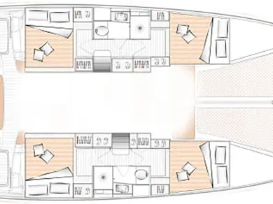 Noleggio Catamarano Excess con patente nautica