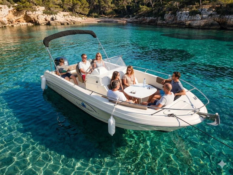 Pacific Craft Q670 'Atlas' (10p/200hp) da affittare a  Can Pastilla