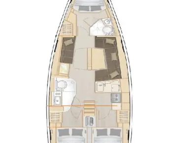 Noleggiare una Hanse Hanse 388 a Seget Donji