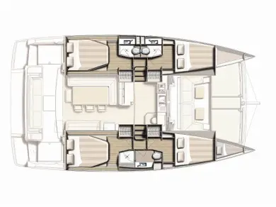 Noleggio Catamarano con o senza skipper Bali a Zaravecchia (Biograd)