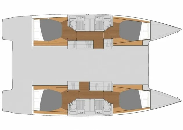 Fountaine Pajot Astrea 42 da affittare a  Primošten