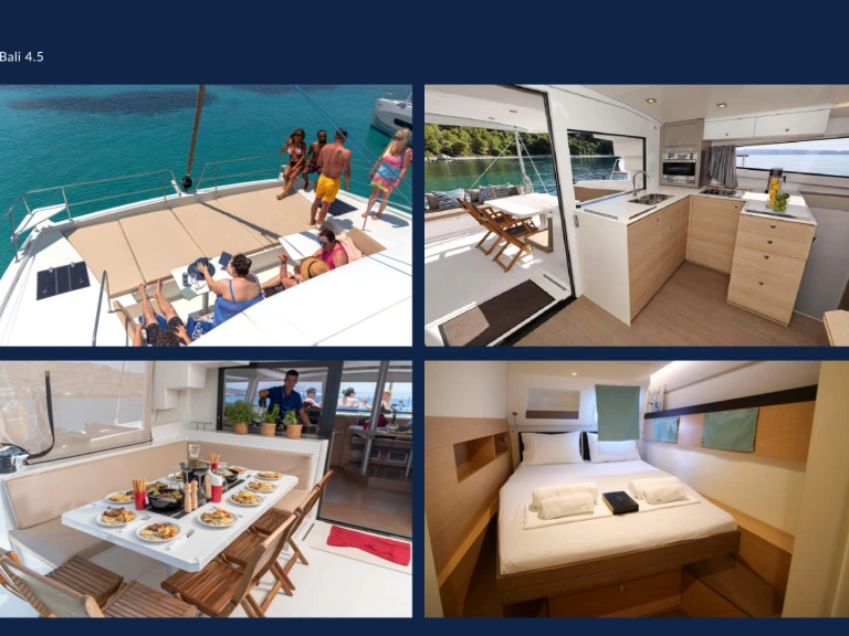 Noleggio Catamarano Bali con patente nautica
