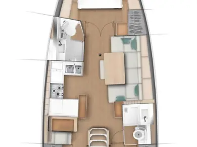 Noleggio Barca a vela a Zaravecchia (Biograd) – Jeanneau Sun Odyssey 440