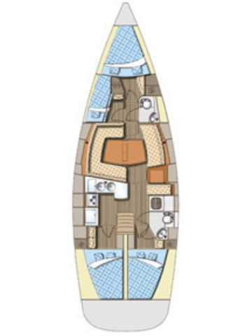 Noleggio Barca a vela Elan con patente nautica