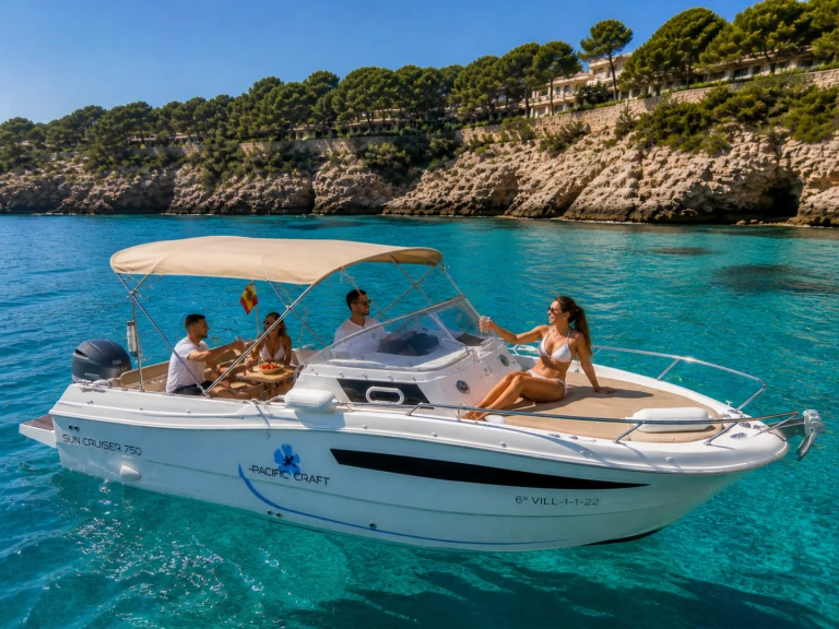 Noleggiare una Pacific Craft Pacific Craft 750 SC a Palma de Maiorca