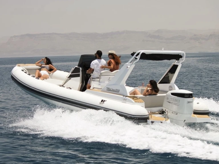 Noleggio Gommone Tiger con patente nautica