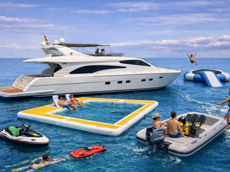 Noleggio Yacht di lusso a Ibiza Town – Ferretti Ferretti 68 Anniversary