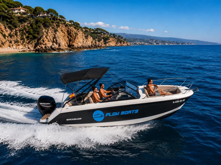 Noleggio Barca a motore a Blanes – Quicksilver Activ 605 Bowrider