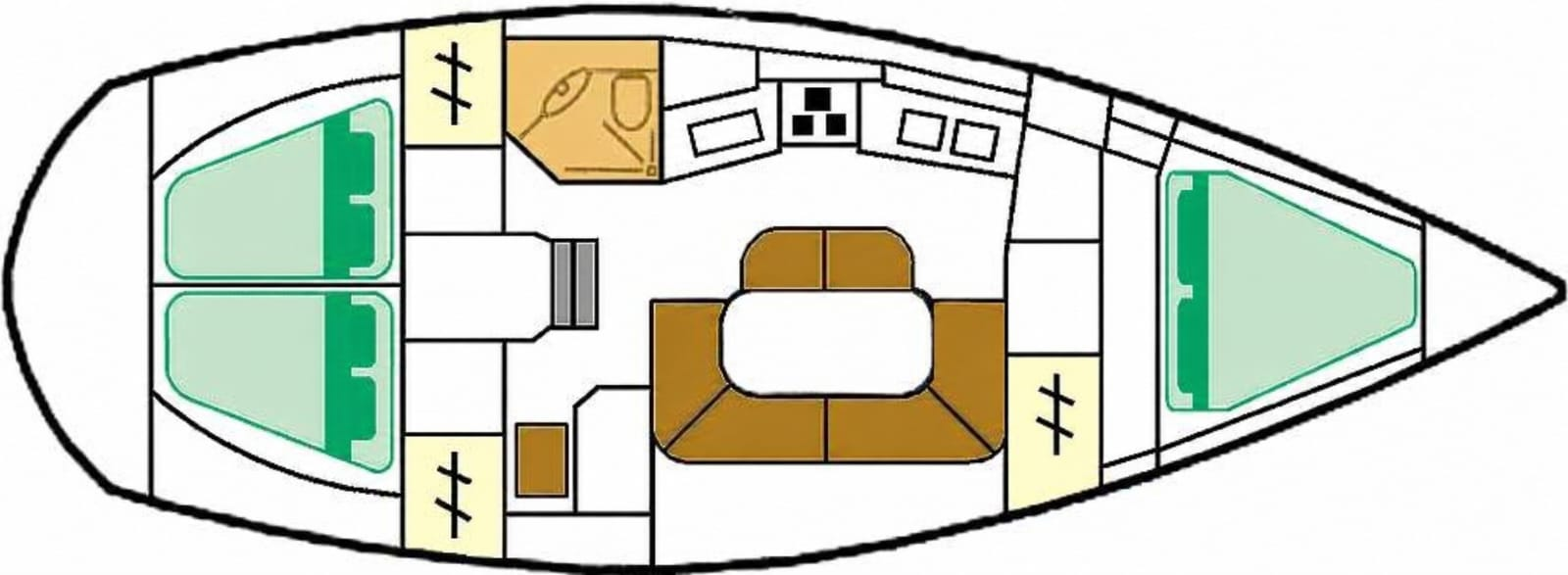 Noleggio barche Jeanneau Sun Odyssey 37.1 a Santa Maria di Leuca su Samboat