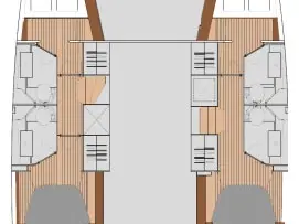 Noleggio Catamarano a Zaravecchia (Biograd) – Fountaine Pajot Isla 40