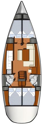Noleggio Barca a vela Jeanneau con patente nautica