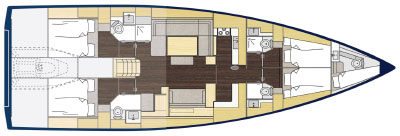 Noleggio barche Álimos economico Bavaria C57