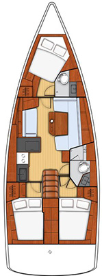 Noleggio Barca a vela a Lefkáda – Bénéteau Oceanis 41.1