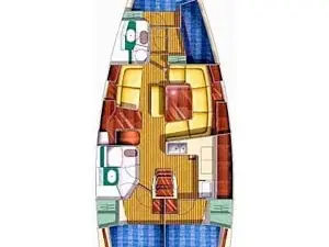 Noleggio Barca a vela Jeanneau con patente nautica