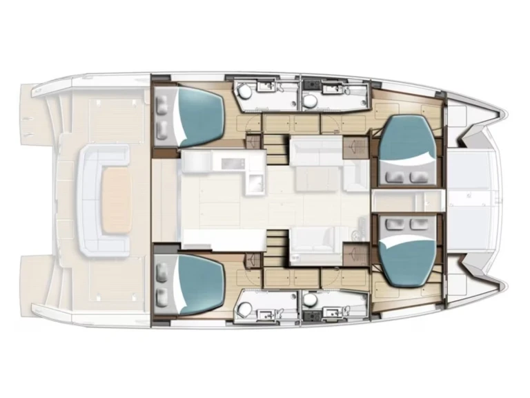 Noleggio a Fethiye – Leopard Leopard 46PC su SamBoat