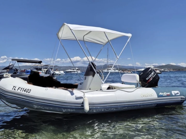 Noleggio Gommone Bombard con patente nautica