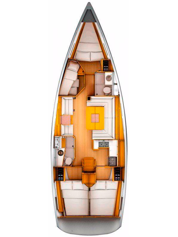 Noleggio barche Sukošan economico Sun Odyssey 439
