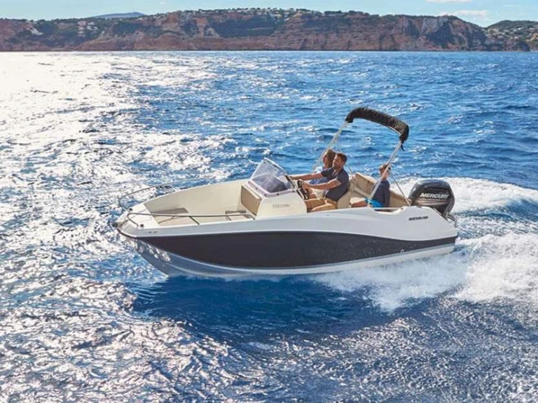 Noleggio barche Quicksilver Quicksilver 555 Open a Verdun-sur-le-Doubs su Samboat