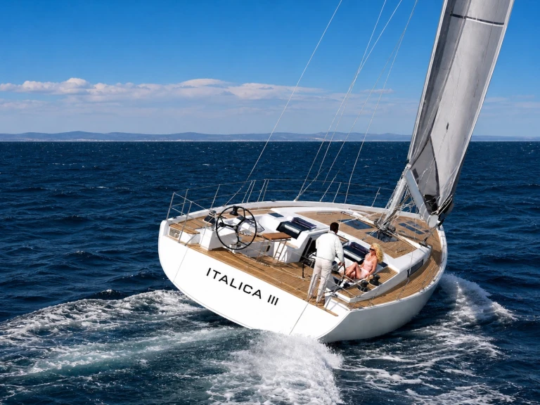 Noleggio Barca a vela Hanse con patente nautica
