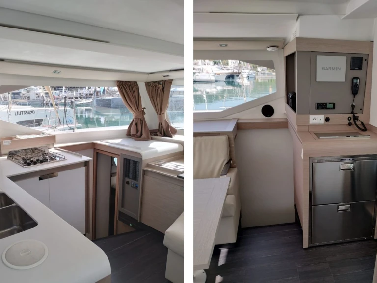 Noleggio Catamarano Fountaine Pajot con patente nautica