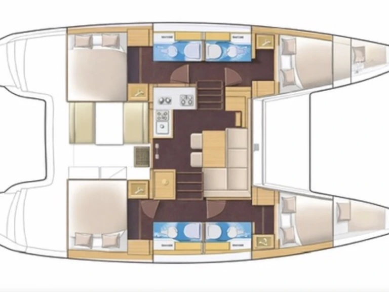 Noleggio barche Antibes economico Lagoon 39