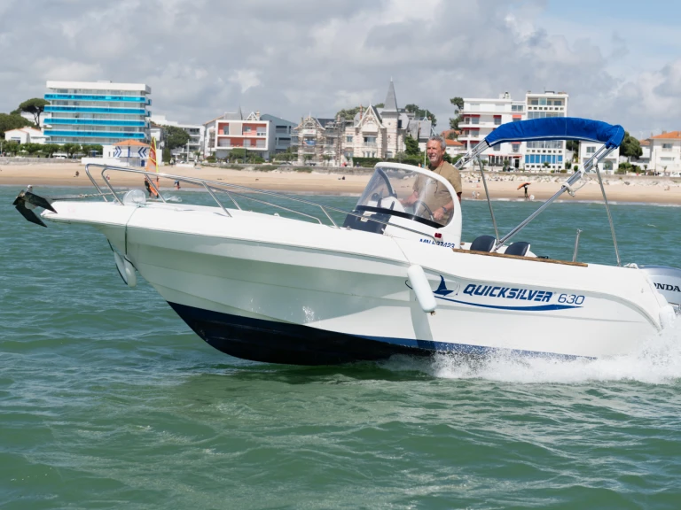 Noleggio Barca a motore a Royan – Quicksilver Quicksilver 630 Commander