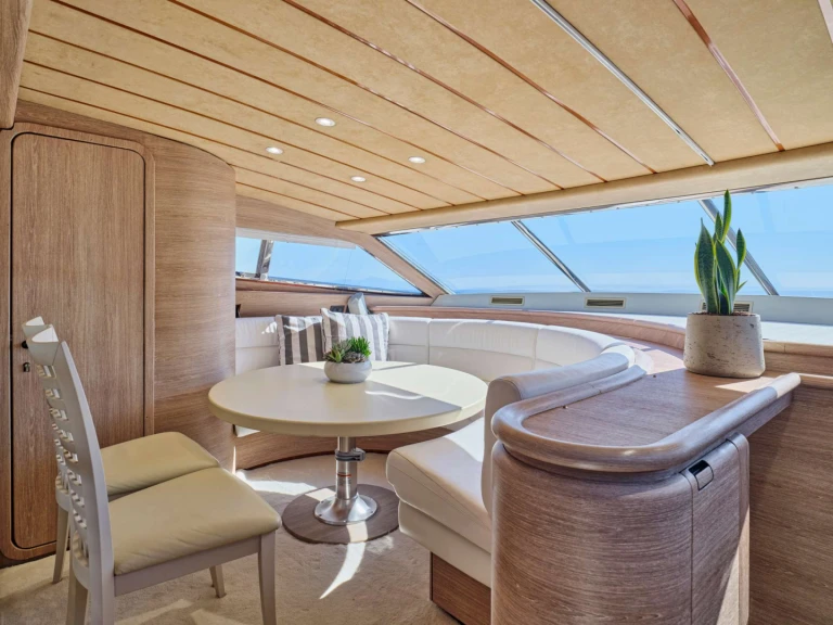 Noleggio barche Ferretti APE&Iota;RON BLUE a Lávrio su Samboat