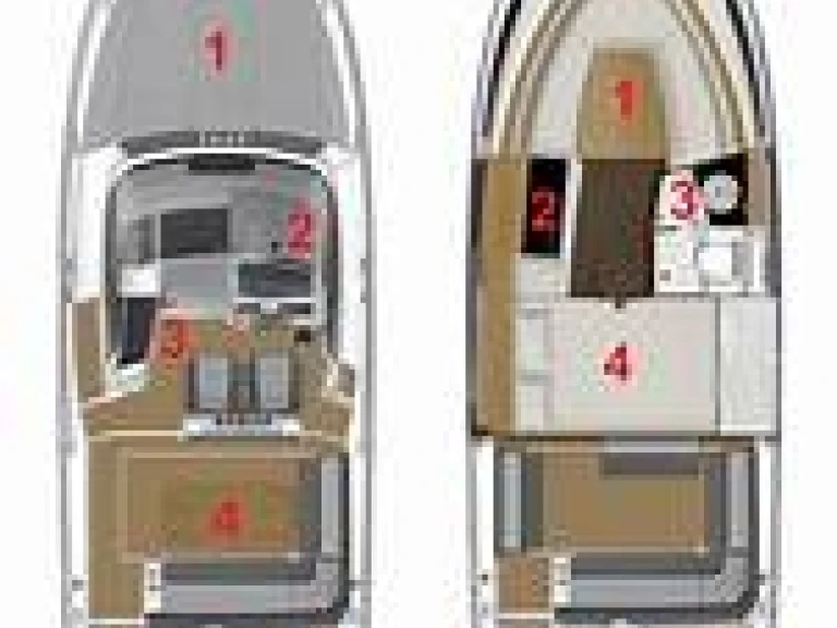 Jeanneau Cap Camarat 9.0 WA da affittare a  Saint-Raphaël