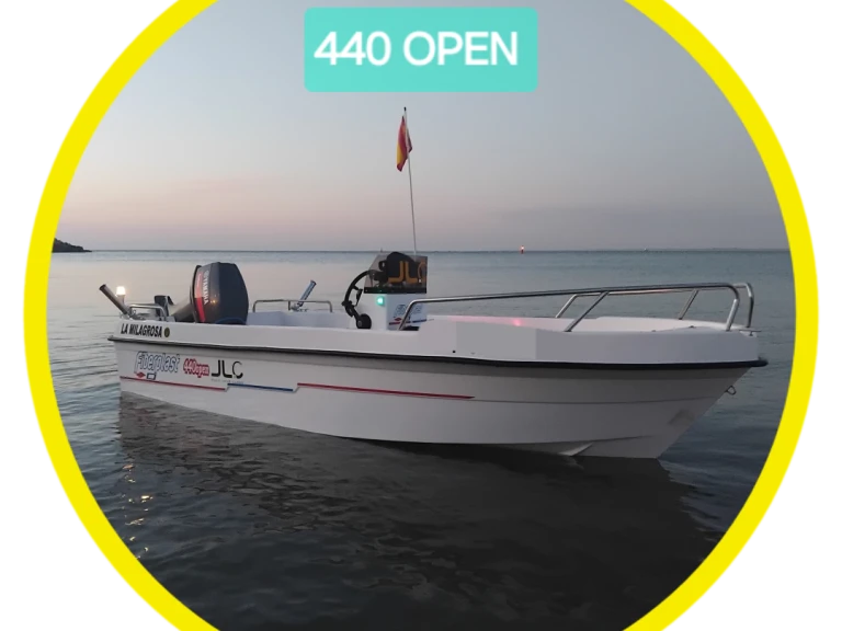 Noleggio Barca a motore FIBERPLAST  con patente nautica