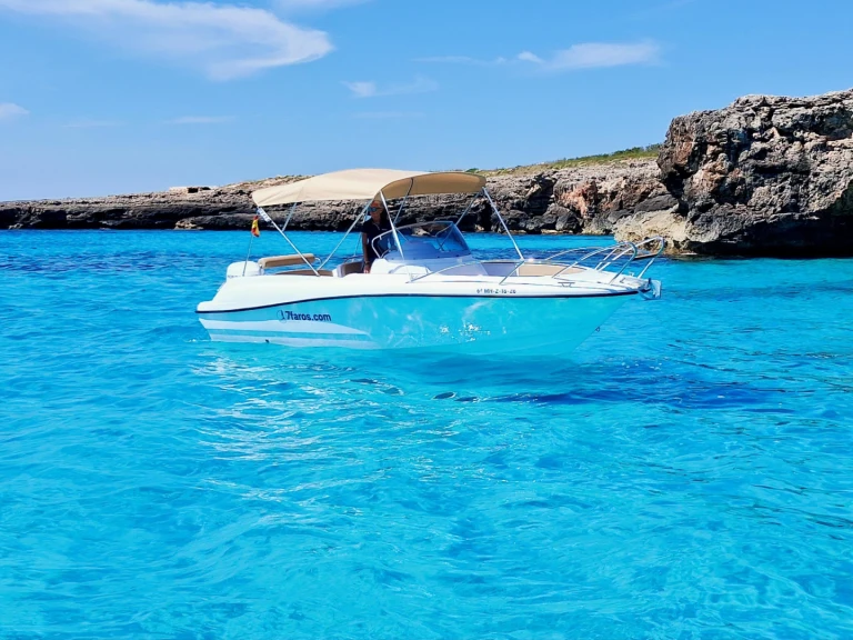 Noleggio barche Ciutadella de Menorca economico Open 730