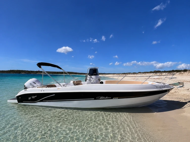 Noleggio barche Ibiza Town economico Bluline 21