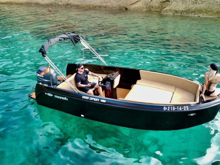 Noleggio Barca a motore con o senza skipper Mareti a Sant Antoni de Portmany