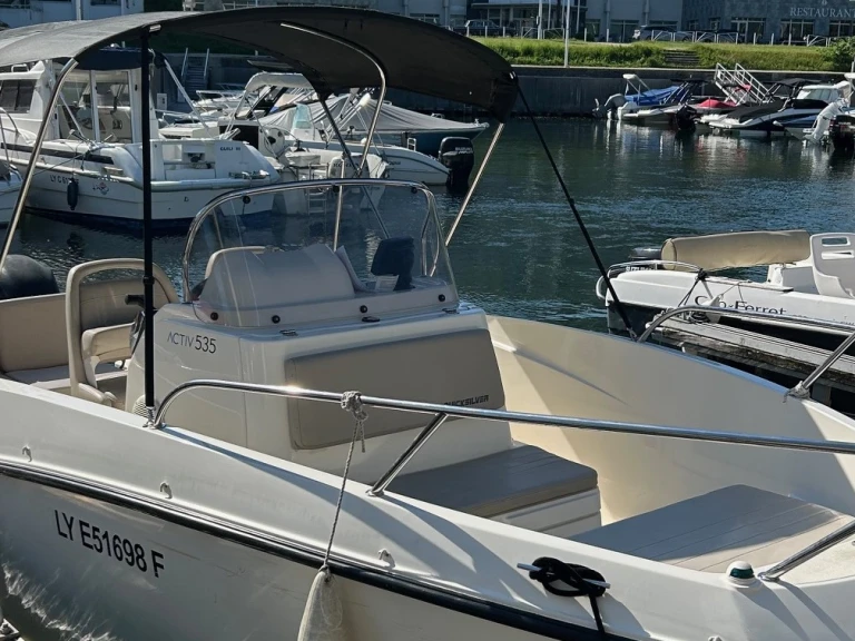 Noleggio barche Quicksilver Activ 535 Open a Aix-les-Bains su Samboat