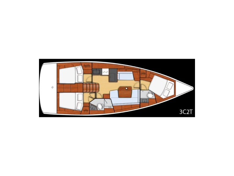 Noleggio Barca a vela a Livorno – Bénéteau Oceanis 41