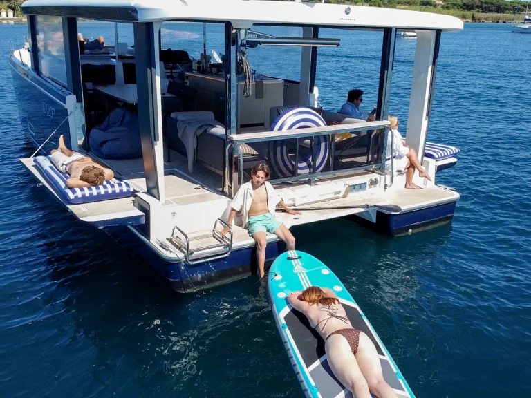 Noleggio Barca a motore a Golfe de Saint-Tropez – Jeanneau Sealoft 480