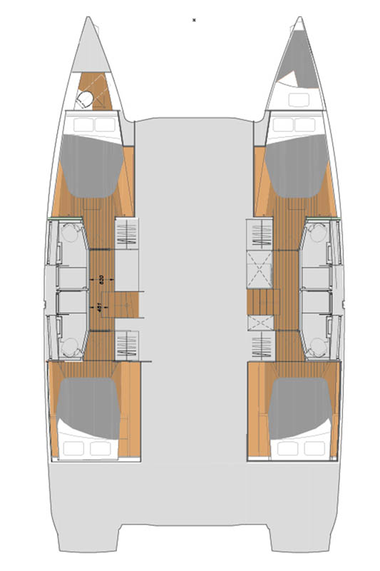 Noleggio Catamarano con o senza skipper Fountaine Pajot a Álimos