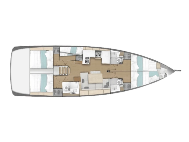 Noleggio Barca a vela Jeanneau con patente nautica